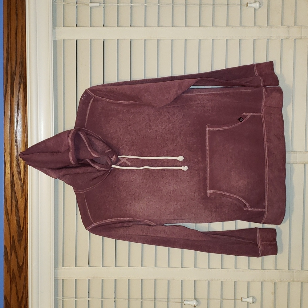 Threads 4 thought men's hoodie maroon